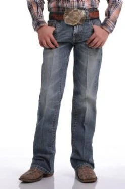 Cinch Boys Slim Fit Medium Wash Jean