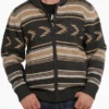 Cinch Cinch Men's Aztec Full Zip Sweater