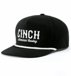 Cinch Cinch Men's Black Flexfit Cap