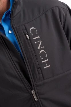 Cinch Cinch Men's Bonded Concealed Carry Jacket #MWJ104314X C4 -Corral Western cinch cinch mens bonded concealed carry jacket mwj 5