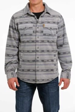 Cinch Cinch Men's Button Down Shirt Jacket C4