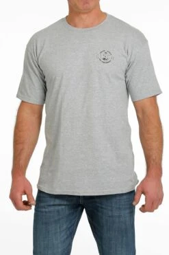 Cinch Cinch Men's Genuine Quality And Performance T-Shirt -Corral Western cinch cinch mens genuine quality and performance t 2