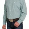 Cinch Cinch Men's Light Blue Printed Shirt