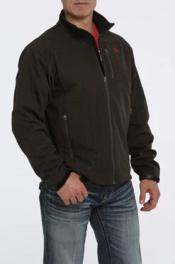 Cinch Cinch Men's Lined Bonded Jacket C4 -Corral Western cinch cinch mens lined bonded jacket c4 4