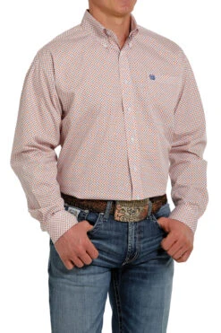 Cinch Cinch Men's Medallion Print Button Down Shirt