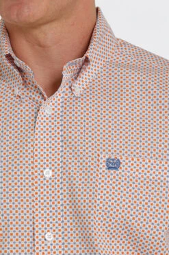 Cinch Cinch Men's Medallion Print Button Down Shirt -Corral Western cinch cinch mens medallion print button down shirt 3