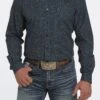 Cinch Cinch Men's Modern Fit Navy Button Down Shirt