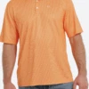 Cinch Cinch Men's Orange Arenaflex Polo