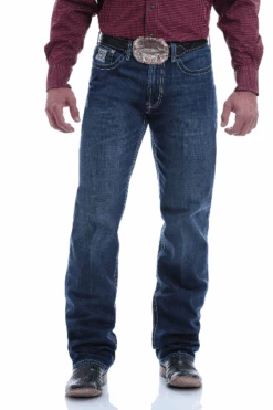 Cinch Cinch Men's White Label Dark Wash Jeans 5 Cinch Cinch Men's White Label Dark Wash Jeans -Corral Western cinch cinch mens white label dark wash jeans 2