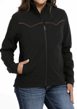 Cinch Cinch Women's Black Bonded Softshell Jacket