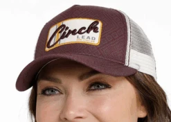 Cinch Cinch Women's Purple Trucker Cap