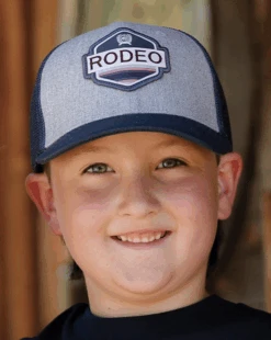 Cinch Cinch Youth's Grey Rodeo Trucker Cap