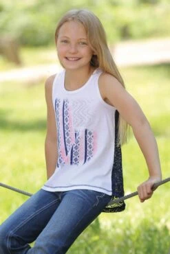 Cinch Girl's Cruel Girl Tank CTK3620002 C4