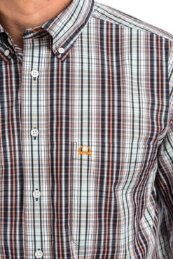 Cinch Men's Cinch ArenaFlex Button Down Shirt MTW1704042 -Corral Western cinch mens cinch arenaflex button down shirt mtw17 3